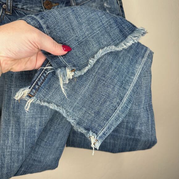 One Teaspoon Freebird Awesome Baggies Low Waist Relaxed Leg Fray Hem Jeans 26 - Picture 14 of 16